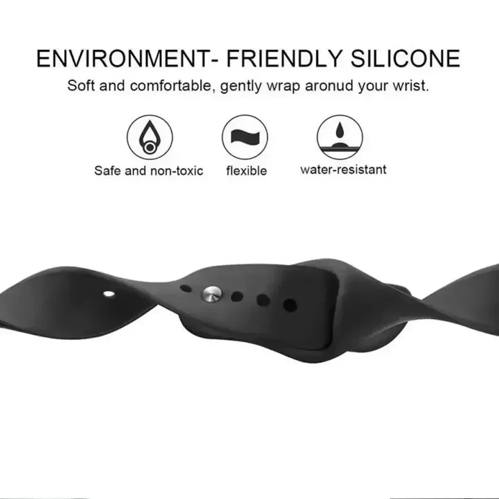 Новый спортивный силиконовый ремешок для Redmi Watch 45, браслет для умных часов, ремешок для часов Xiaomi Mi Band 8-9 Pro, сменный наручный Correa