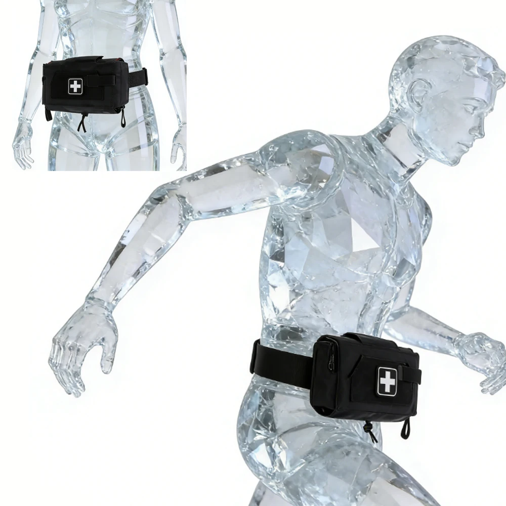 

Camo Style MD2 Compact Trauma Kit Tactical IFAK Medical First Aid Pouch Outdoors Hunting Camping Patrol Survival Equipment