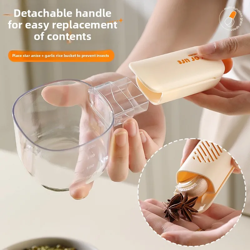 Measuring spoons for rice, kitchen flour and rice noodles, large capacity measuring spoon, granola measuring spoon