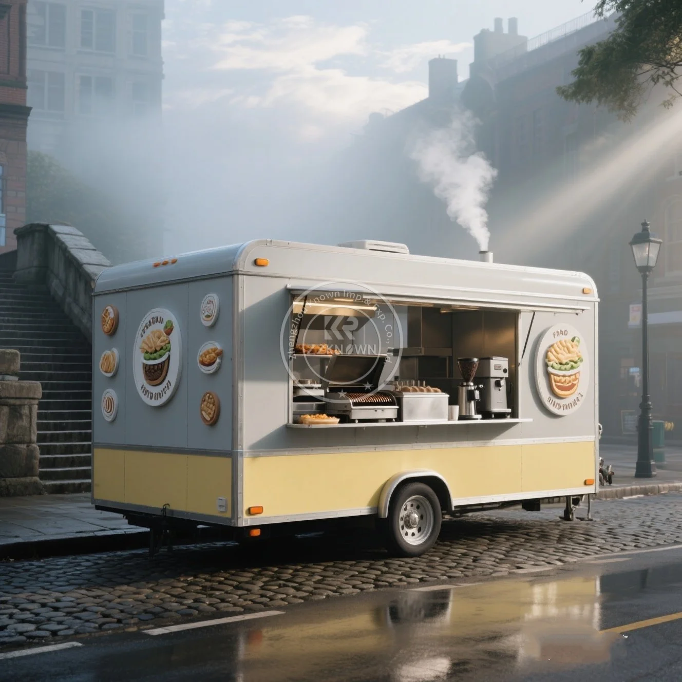 

2025 Customized Size Food Truck Mobile Kitchen Ice Cream Truck Coffee Cart Food Van Concession Catering Trailers Food Car