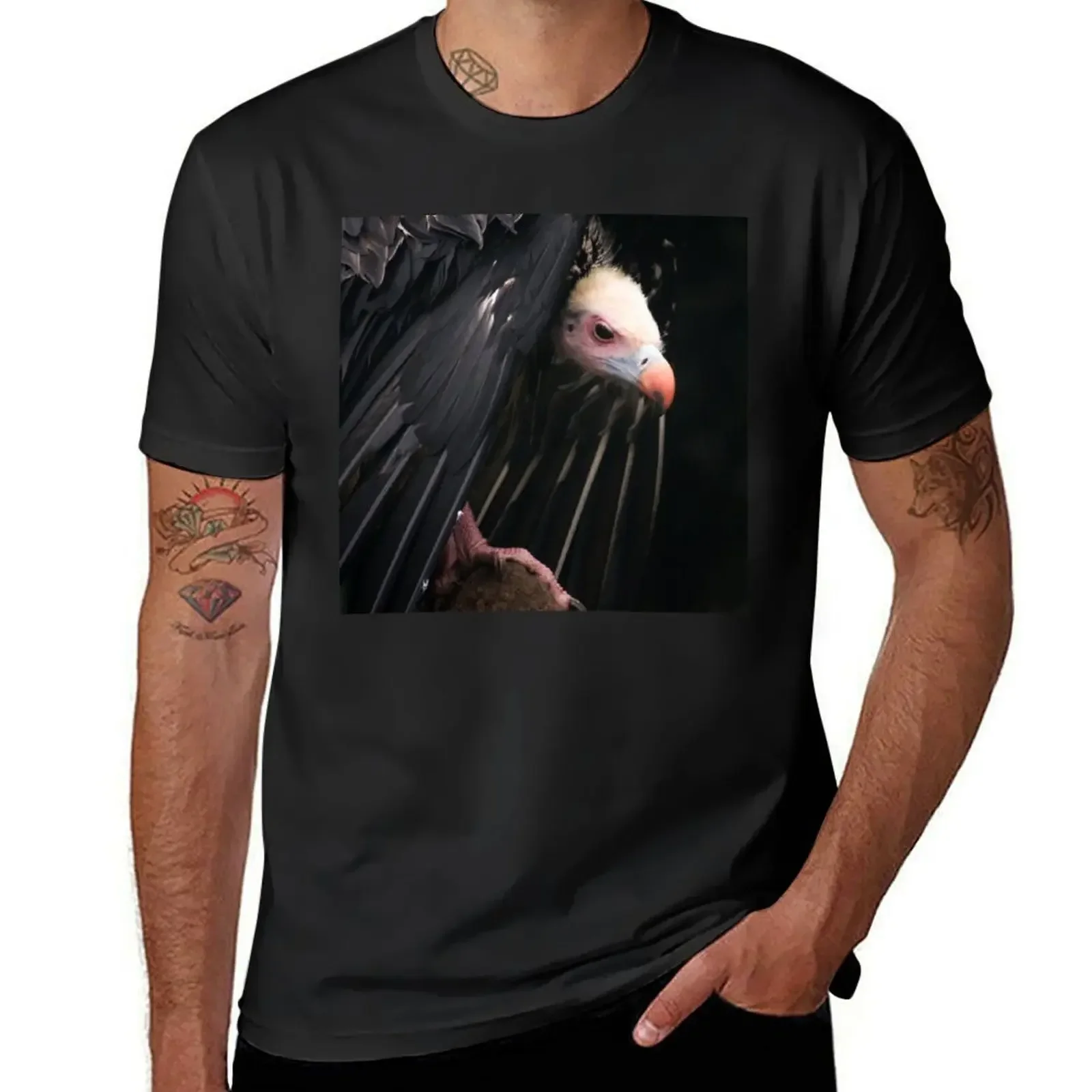 Hiding Under My Wings T-Shirt sweat plus size tops Blouse men workout shirt