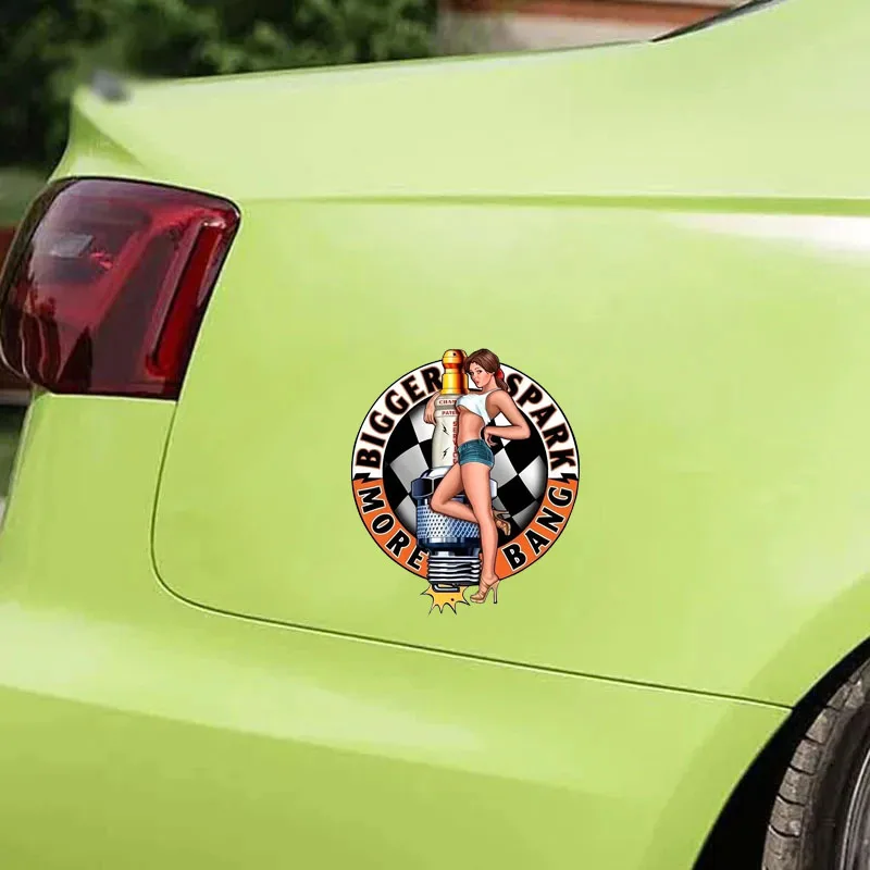 

Sexy Graphics Threat Speed Poster Girl Car Sticker Motocross Laptop Trunk Guitar Vinyl Decal Decoration PVC Wholesale