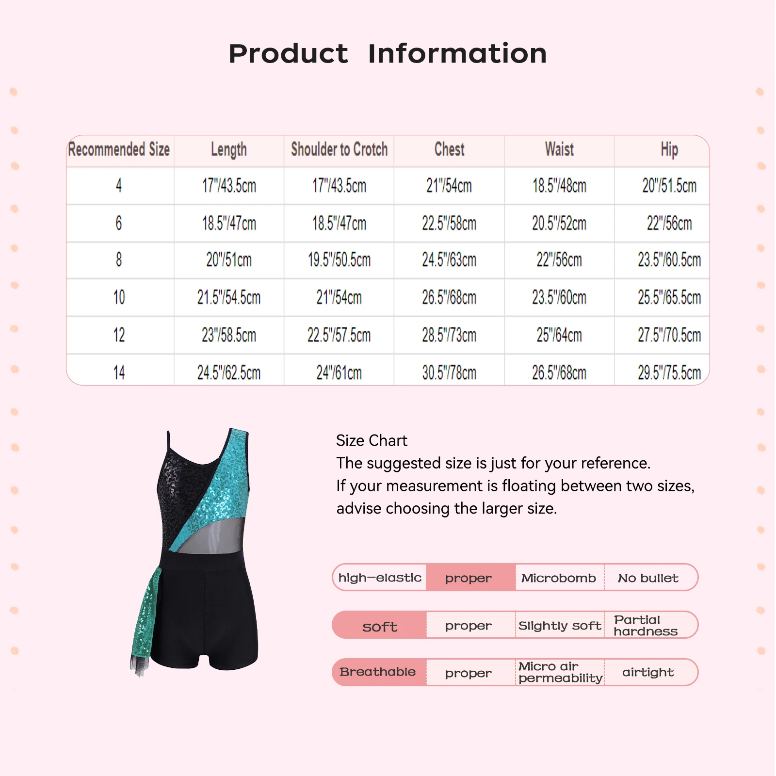 Crianças meninas desempenho de palco mostrando trajes espumantes lantejoulas malha retalhos bodysuit jazz latina chacha dança collants