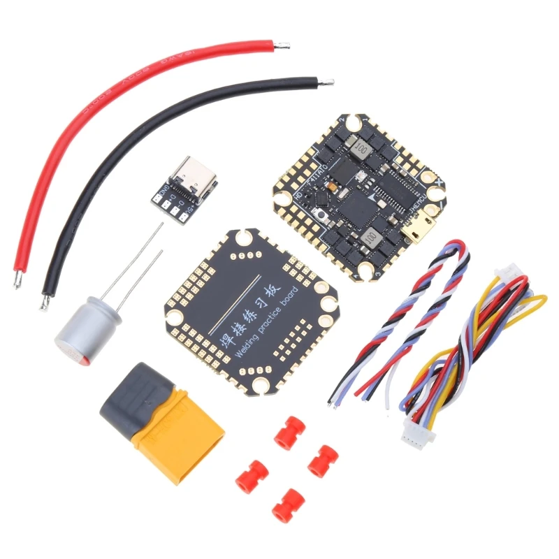 

GHF411AIO F411 2-6S Flight Controller Builtin 40A 2-6S Brushless for FPV Racings Drones Traverses Dropship