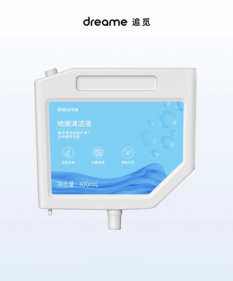 300ML Original For Dreame L10s Ultra S10 S10 Pro S10 Plus Floor Cleaner Liquid Cleaning Solution Vacuum Cleaner Spare Parts