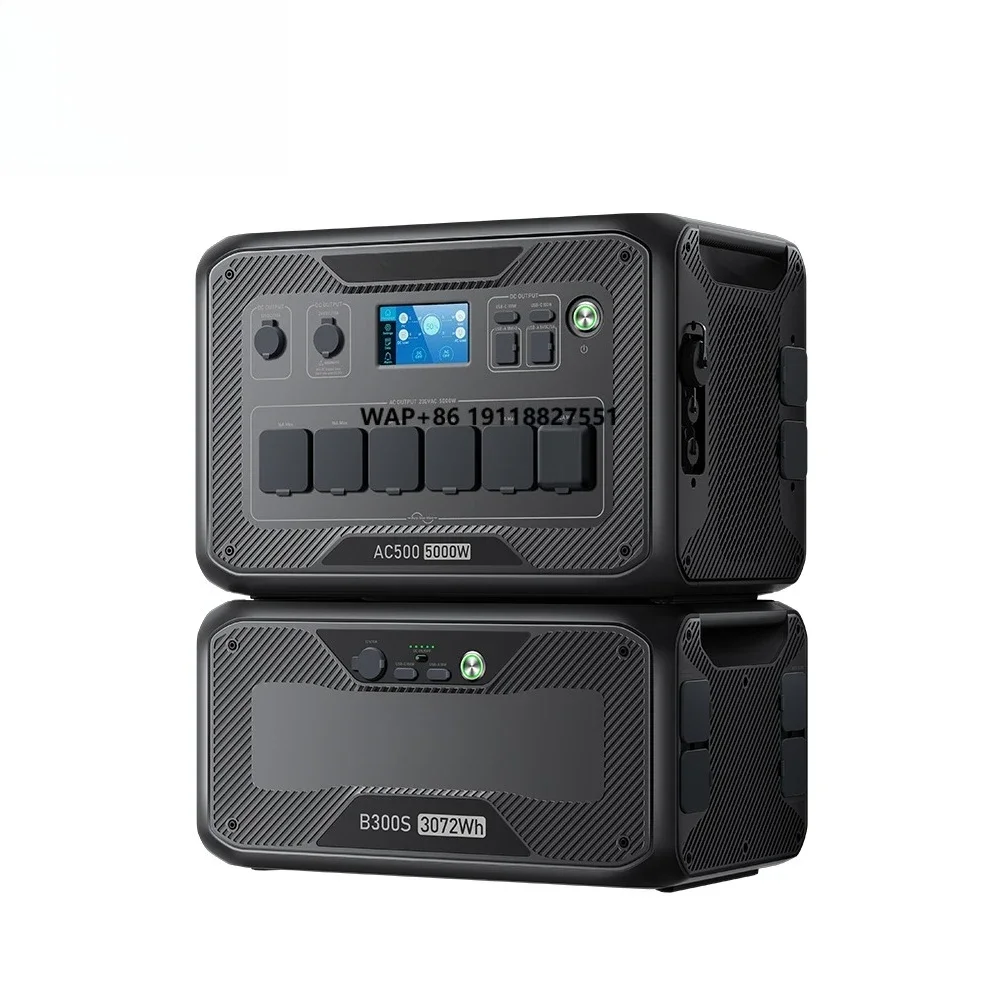 Solar generator 3500 watts Power inverter Wall mounted solar generator  energy storage system 600 watts