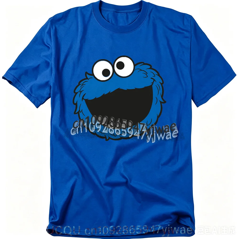 Sesamstraße Kleinkind-T-Shirts Elmo Oscar Big Bird Krümelmonster Niedliche Cartoon-Figuren Top Party Passende T-Shirts für Erwachsene und Kinder – Detail 7