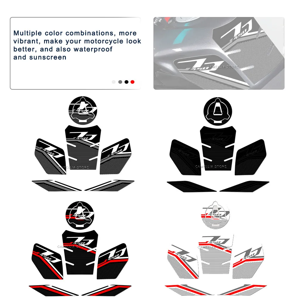 สติ๊กเกอร์ติดรถมอเตอร์ไซค์กันน้ำ 450RR สติ๊กเกอร์ติดถังน้ำมันมอเตอร์ไซค์ สติ๊กเกอร์ติดตัวถังมอเตอร์ไซค์แบบใหม่ ชุดสติ๊กเกอร์สำหรับ KOVEMOTO 450RR