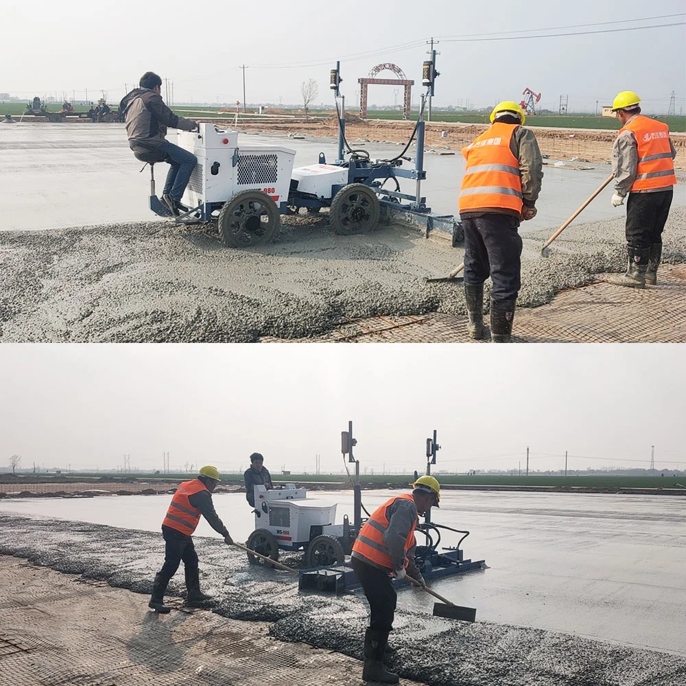 HA100-4D per impieghi gravosi 30-400 mm. Schermo in cemento per attrezzature per la costruzione di strade di livellamento stradale