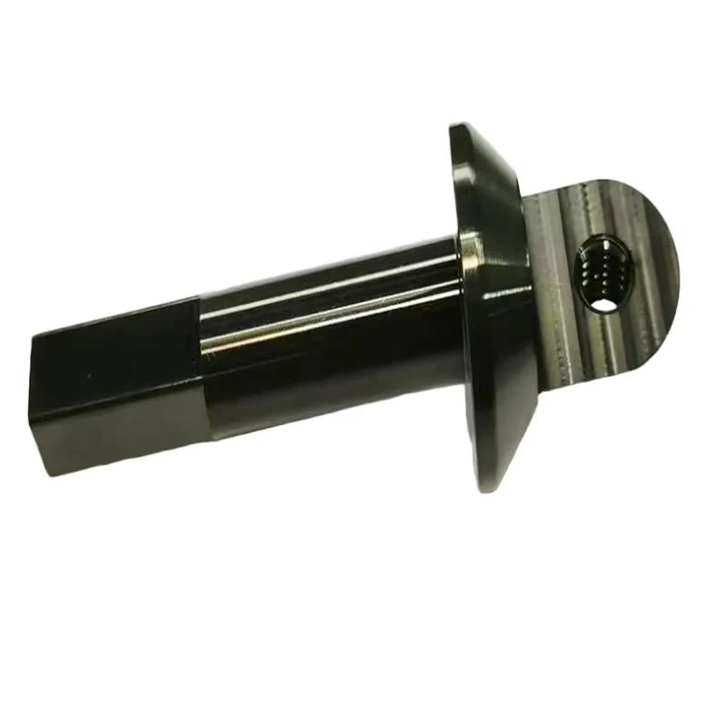 

CNC machined steel surface blackened treatment special-shaped transmission fittings, mechanical latches, industrial fixed pins