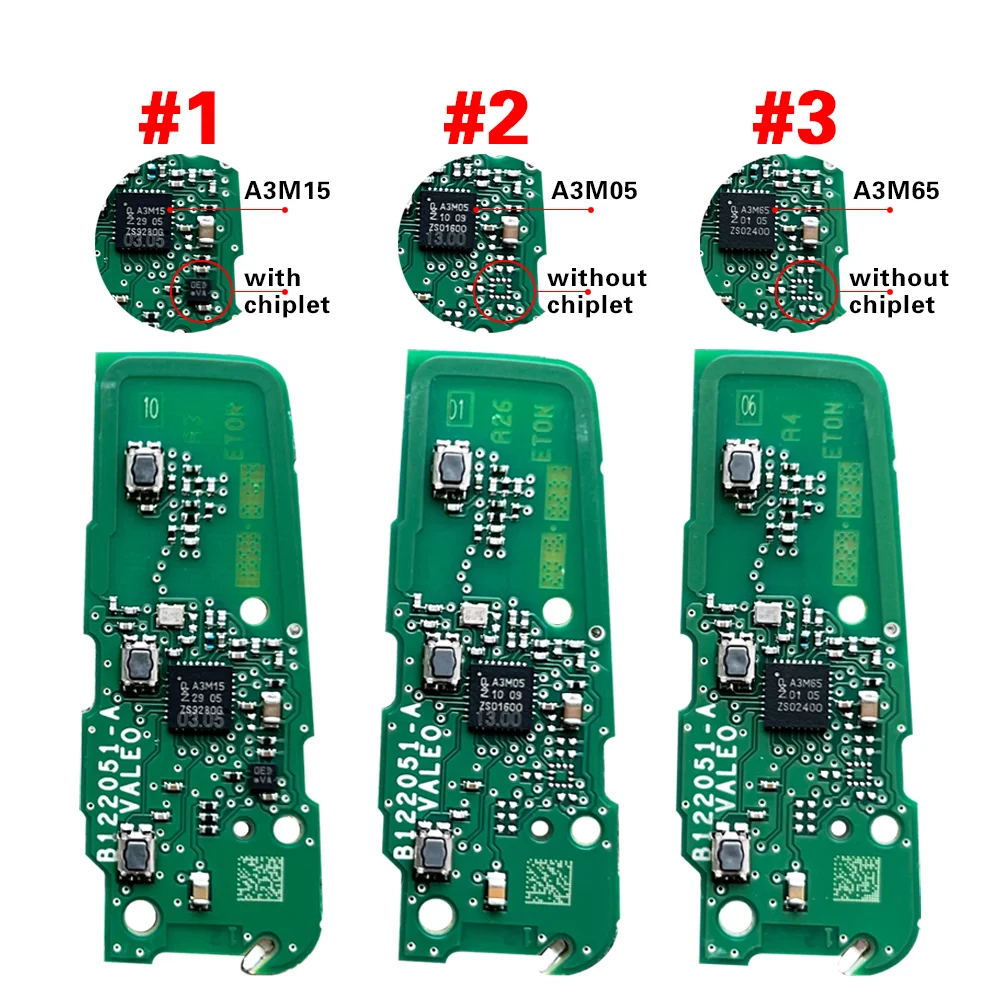 CN009047 OEM PCB Remote FCCID IM3A Dla 2020 Peugeot 5008 508 Smart Key IM3A AES NCF29A1 Chip 434 MHz Keyless Go