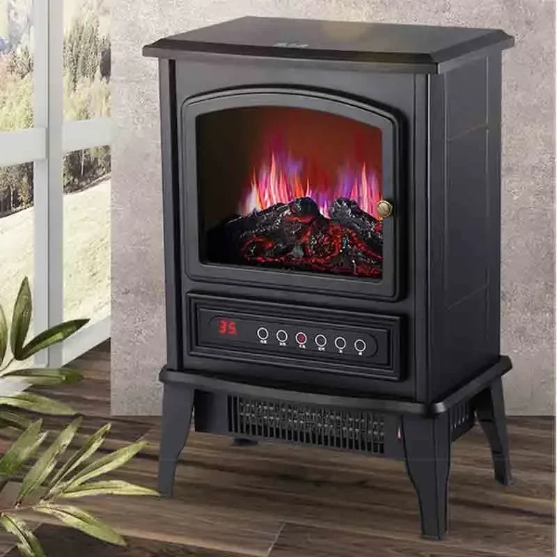 Simulation flame fireplace heater European style heating stove household stove hot air machine electric heater heater