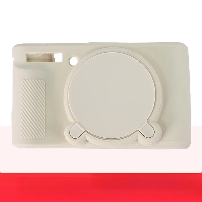 For Canon SX740 silicone case anti-drop sx740hs camera case dust camera bag portable protective case + 1PCS Free Tempered Film