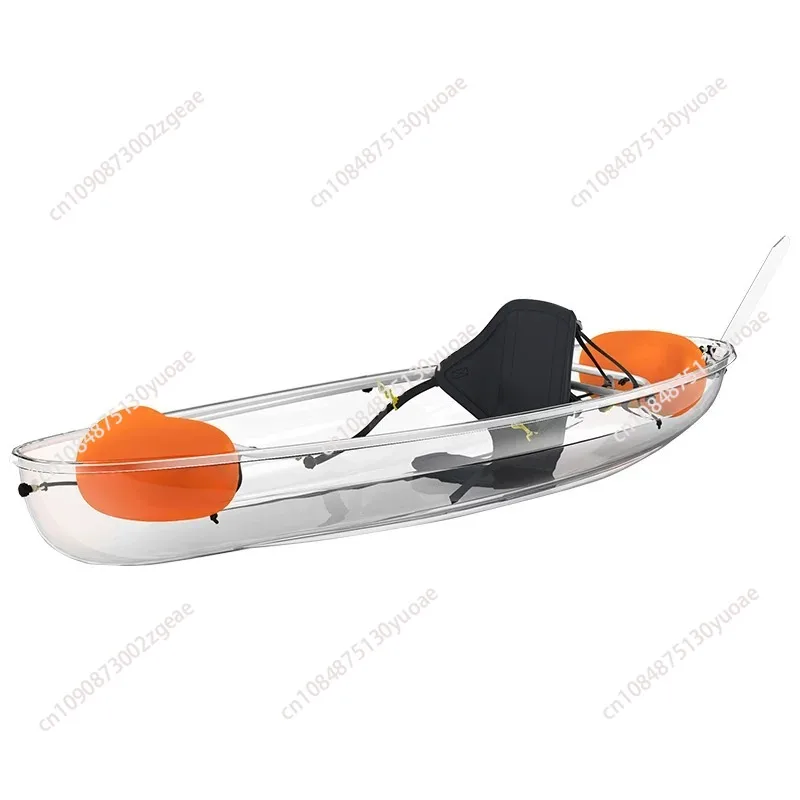 Transparent Boat Internet celebrity Glass Boat Crystal Boat Water Transparent Kayaking
