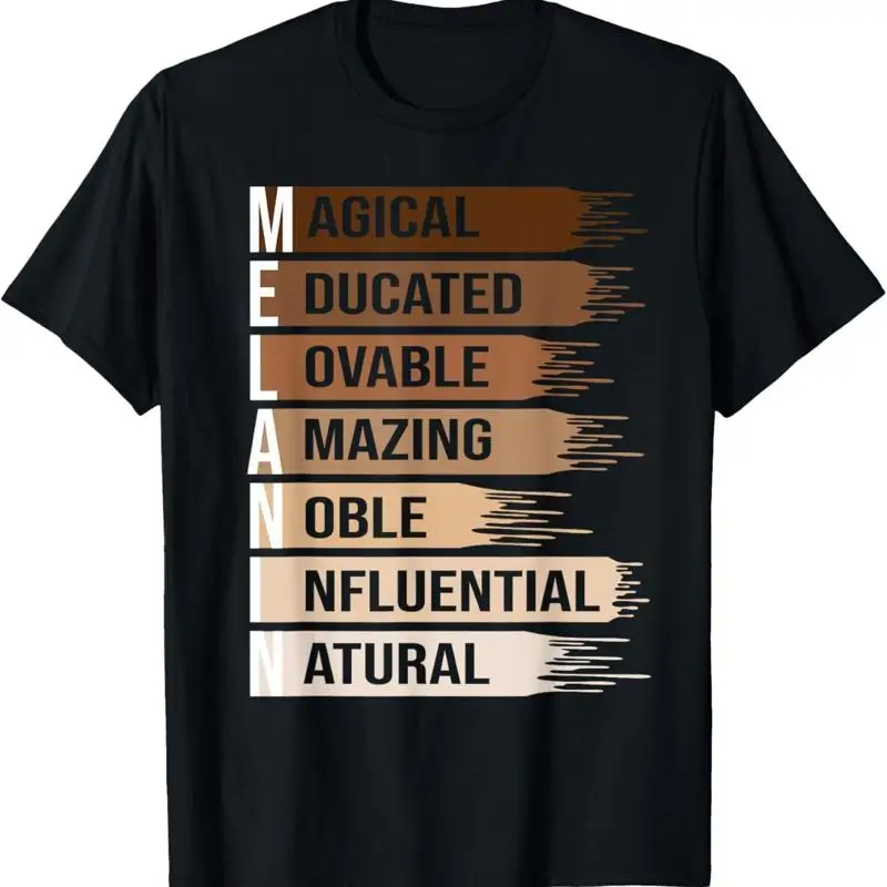 

Black Melanin Proud Women For History Month 2025 T Shirt