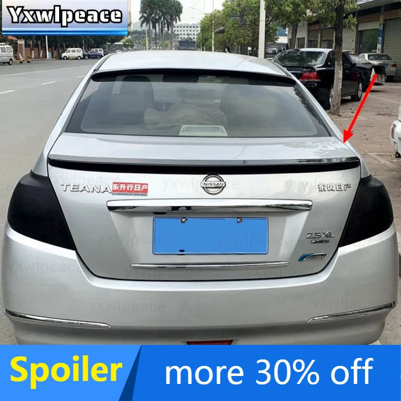 

For Nissan Altima 2008 2009 2010 2011 2012 Spoiler ABS Material Primer Color Rear Trunk Lip Spoiler Car Accessories