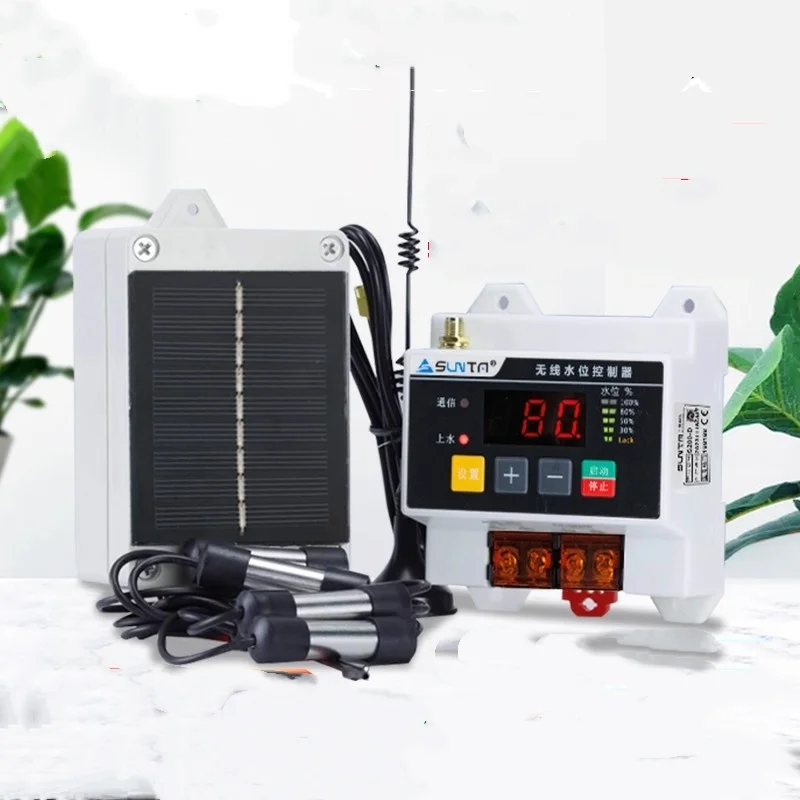 

220 В беспроводной полностью автоматический дистанционный контроллер уровня воды для домашнего резервуара для воды умный переключатель на входе воды