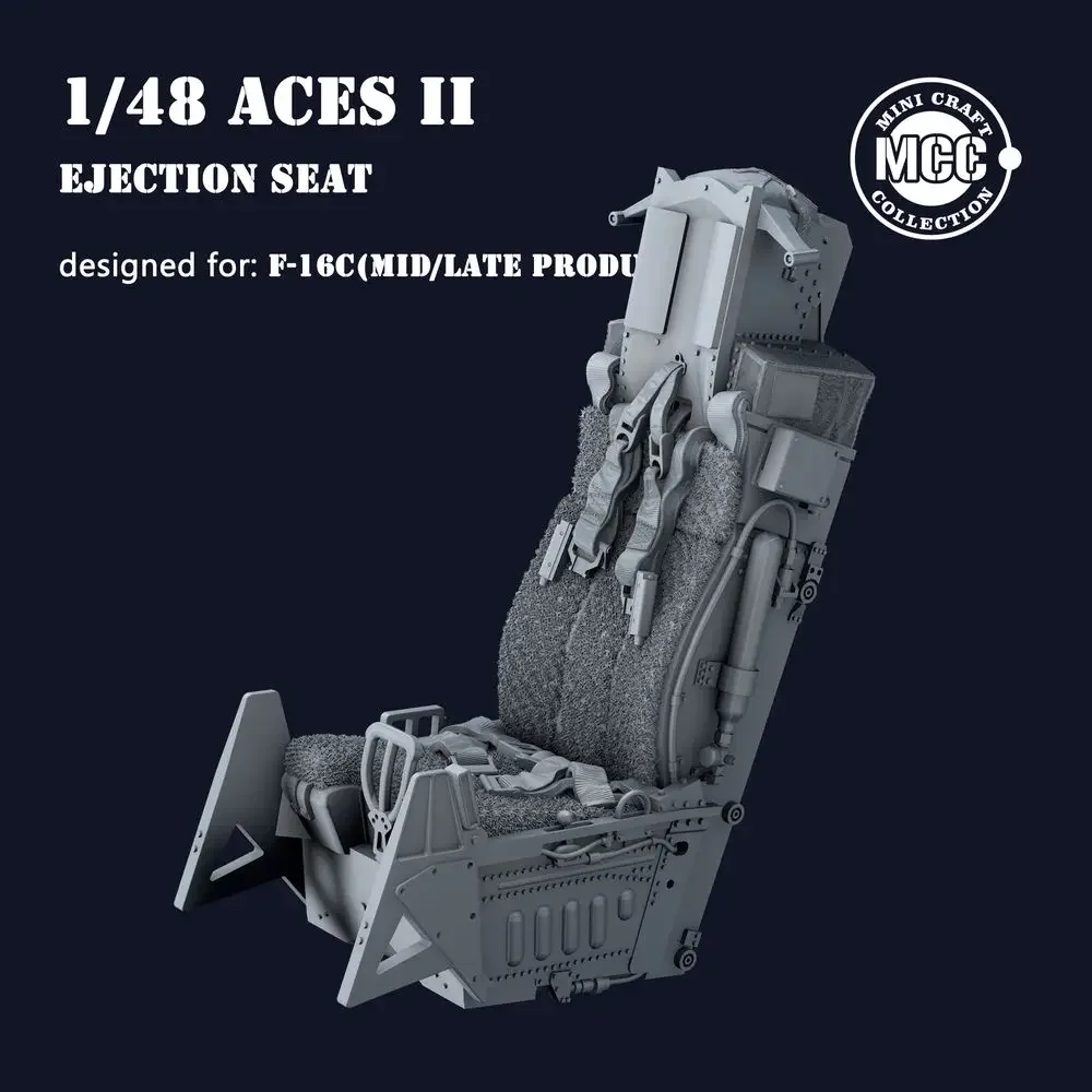 MCC 4812 1/48 Scale ACES II Ejection Seat For F-16C (Mid/Late Production) (1pcs) - Upgrade Detail Set