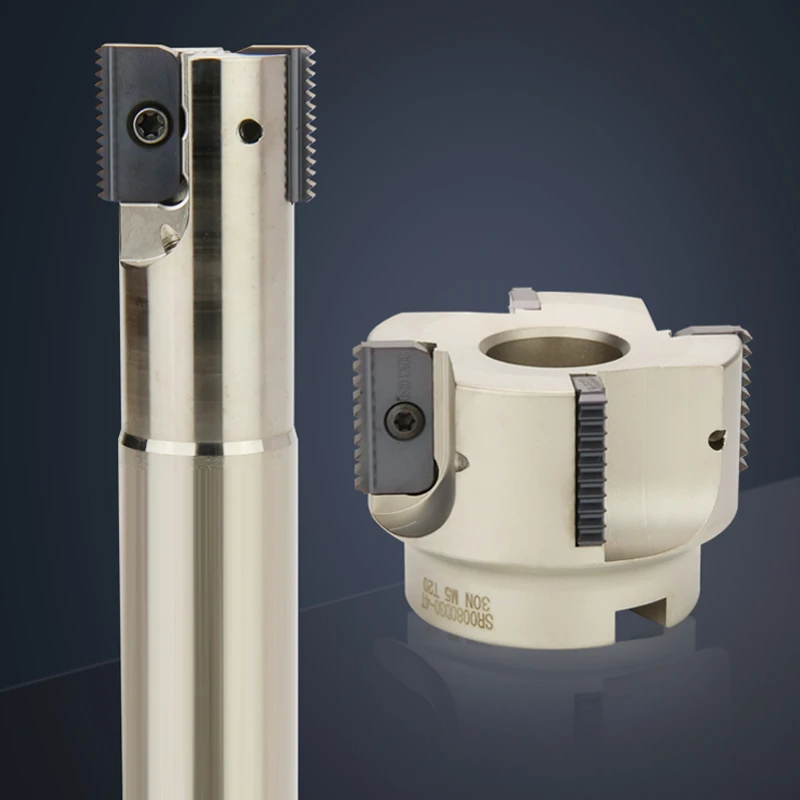 Machining Center Thread Milling Arbor - CNC Internal/External Thread Milling Cutter SR00 Indexable Insert Single/Multi-Tooth