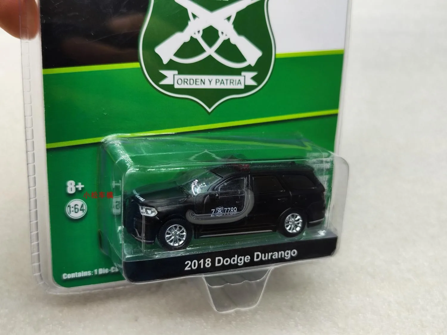 1:64 2018 Dodge Durango Police car  Diecast Metal Alloy Model Car Toys For  Gift Collection