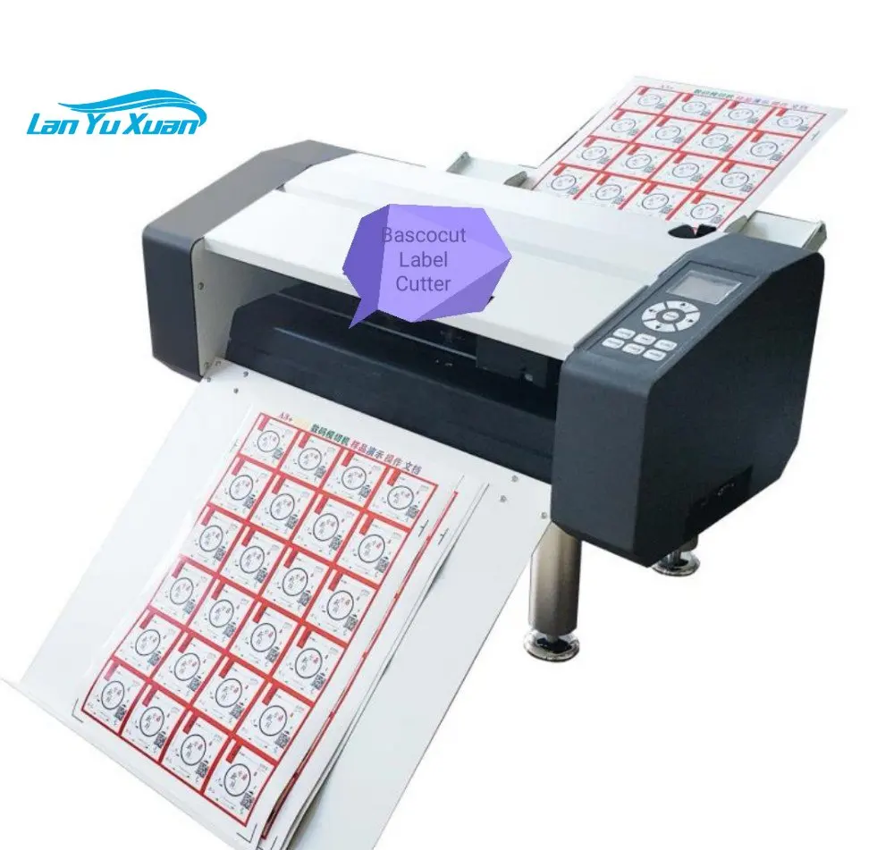 A3 Size Label Die Cutter/Multi Sheet Label Cutter/Sticker Cutting Machine with Auto Feeder