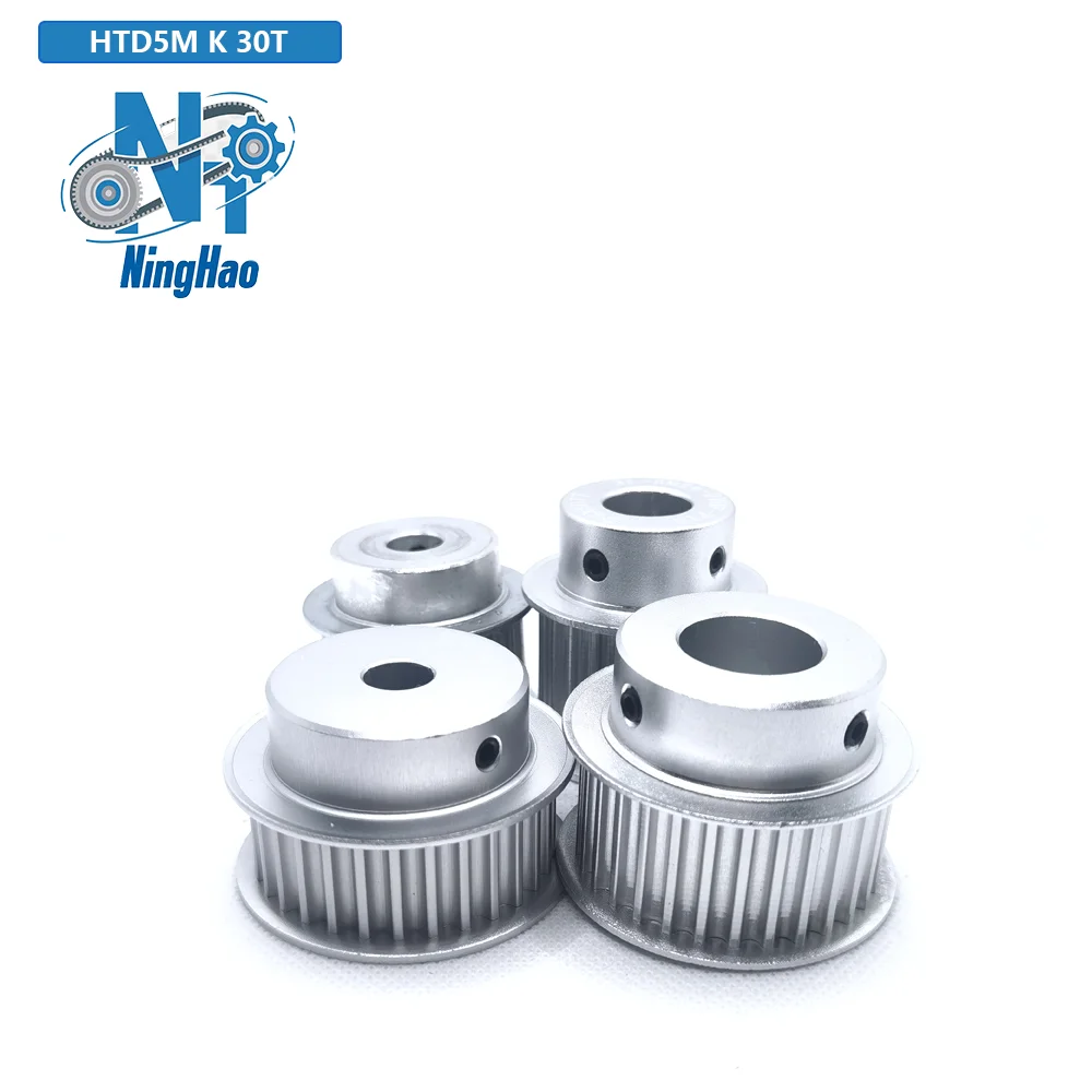 HTD5M 30 зубьев BF-типа, ширина ремня 10/15/20/25 мм, диаметр 5/6/6,35/8/10/12......28 мм, 30T, 5 м, синхронное колесо