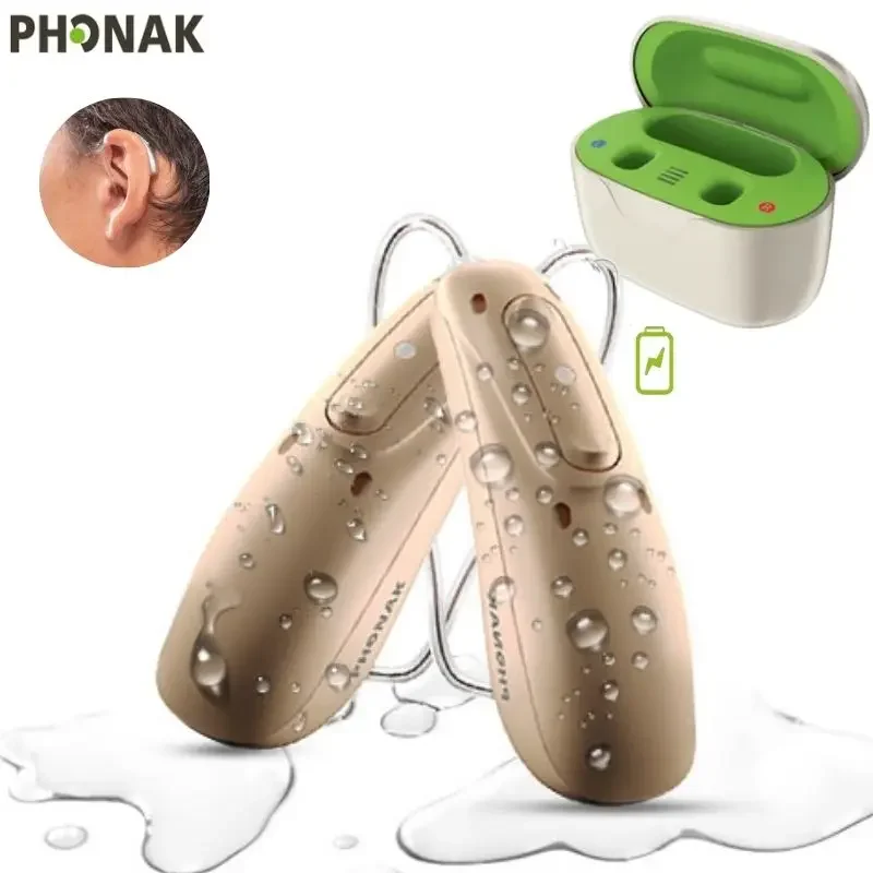 Phonak Hearing Aids Audeo lumity L30-RL L50-RL L70-RL L90-RL 20-channel Rechargeable Wireless Digital Mild and Severe People