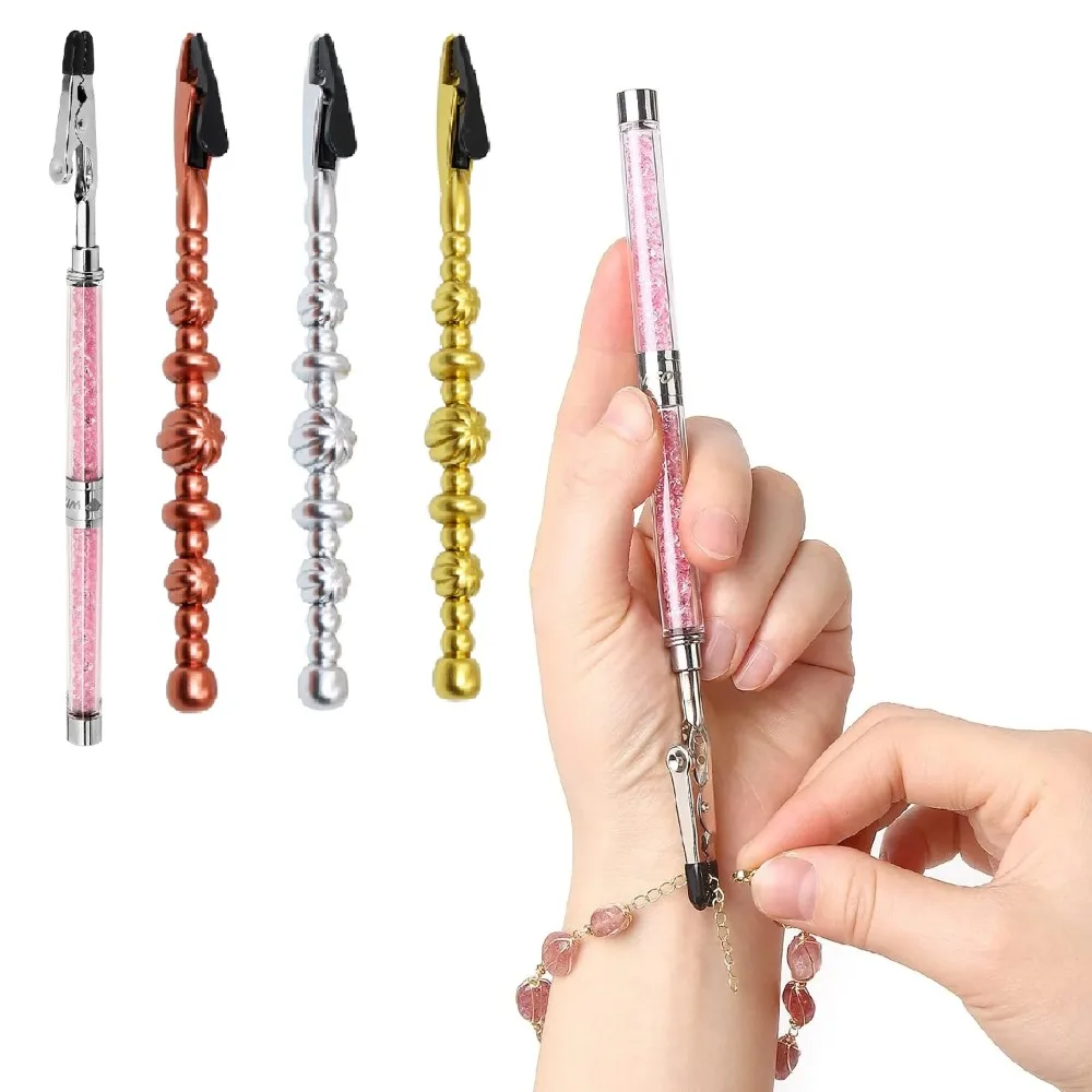 1PC Bracelet Helper Tool Fastening Hook Clasp Device for Necklace Watch Zipper Jewelry Making DIY Hand Tool Women Gift
