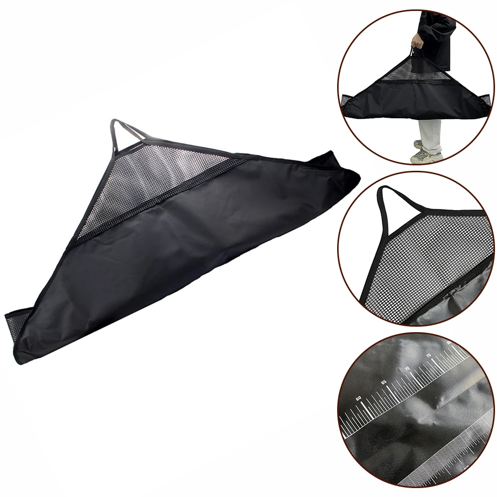 Fishing Unhooking Mats 124.5x55cm Fish Measuring Bag Heavy Duty Fish Bags Measure Ruler Sea Fishing Weigh Measure Sling Tools