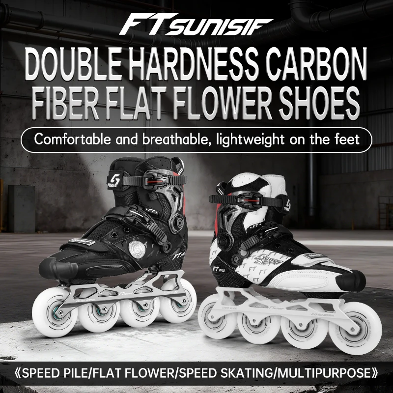 OEM Carbon Fiber Inline Skates Professional Lightweight Outdoor Speed Adults Children Aggressive Fancy Slalom Roller Skating