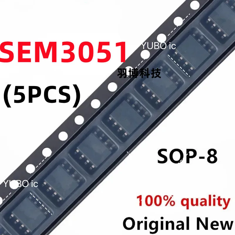 

(5piece)100% New S3051 SEM3051 sop-8 Chipset