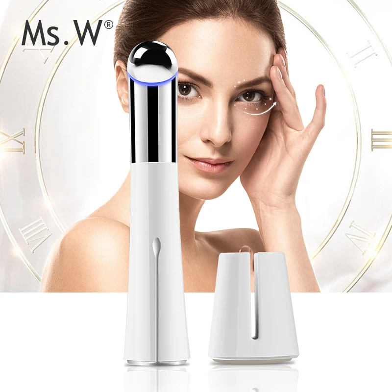 804 Microcurrent Wireless Ultrasonic Eye Lifting Anti Wrinkles Eye Bags Dark Circles Anti-Puffiness Device for Eye Cream Tools