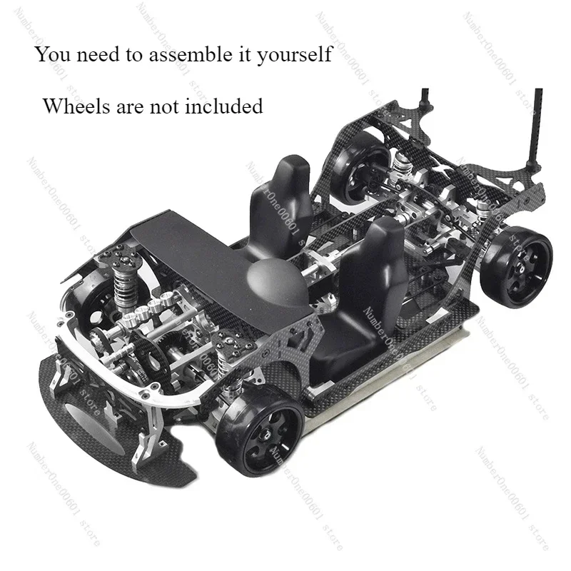 FIJON 1/10 FJ9 Дизайн переднего двигателя RC Модель автомобиля для дрифта