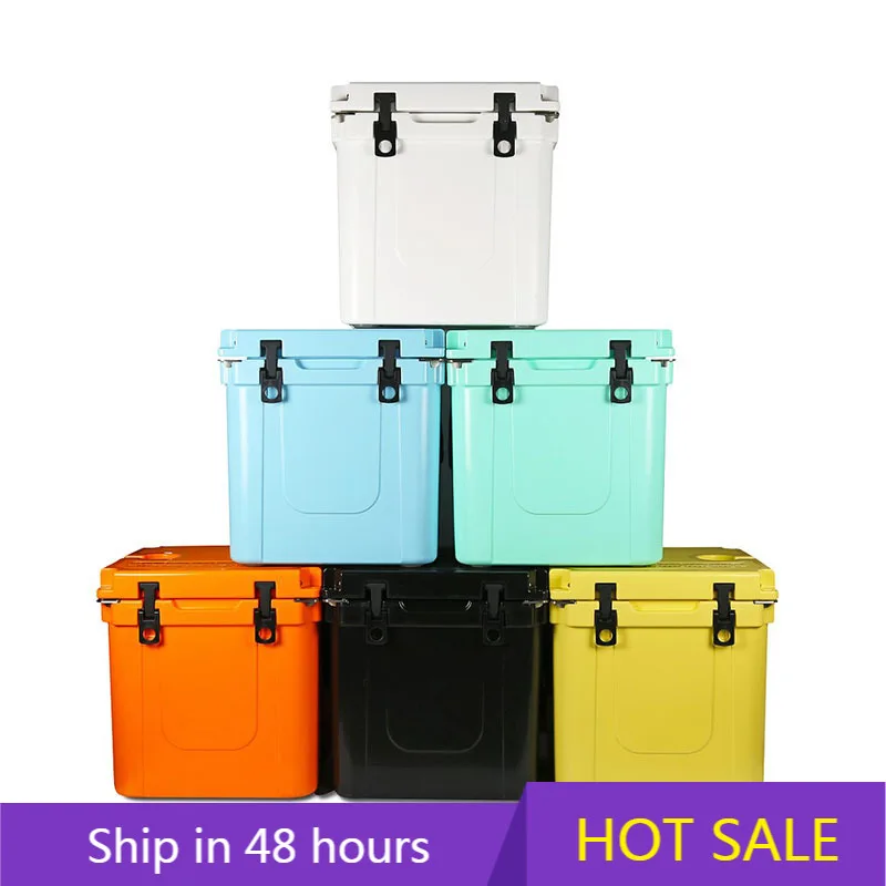 POWER LEAP33L الأكثر مبيعا Rotomold برودة معزول صندوق الثلج الصيد في الهواء الطلق صندوق تبريد احترافي للتخييم والتسلق