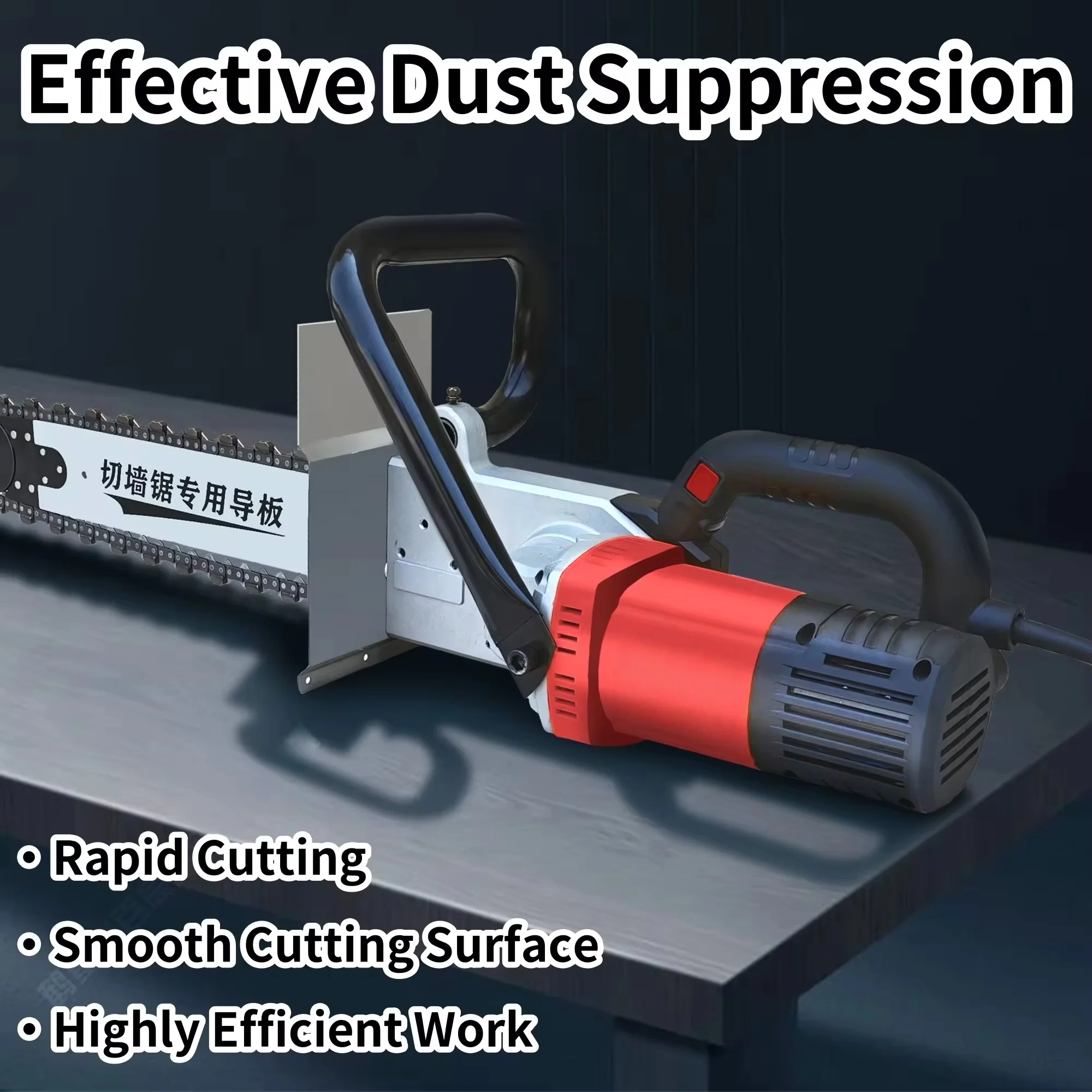 W3-690 New Technology Wet Tile Saw Electric Concrete Saw 220V 8800W High Power Motor 69CM Cutting Depth Concrete Chain Saw - view 4