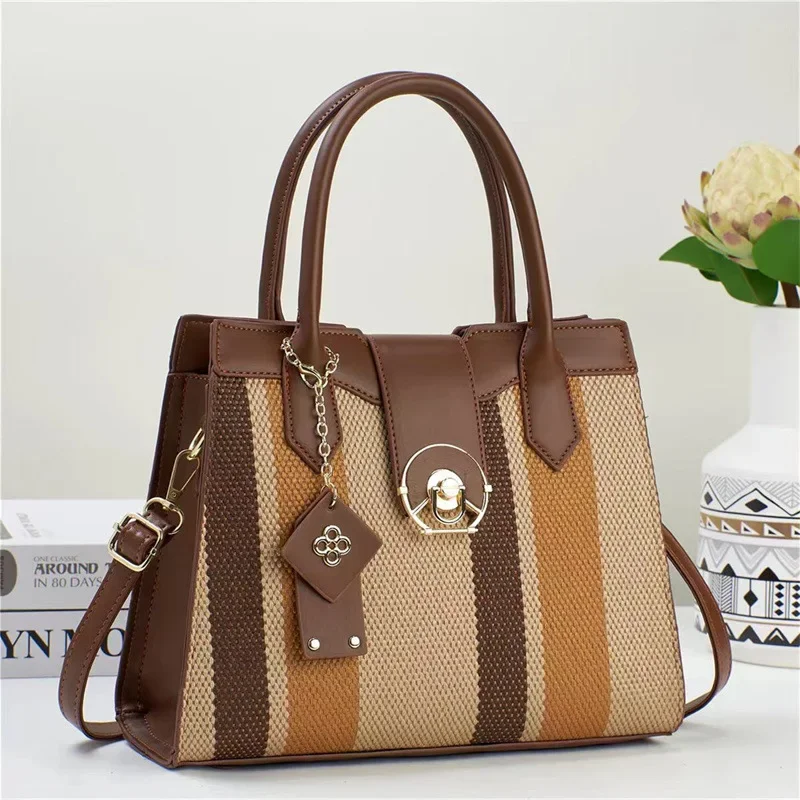 Order Factory Fashion Trend Women's Bag Premium Sense Large Capacity Shoulder Bag Crossbody Bag Handbag Women's