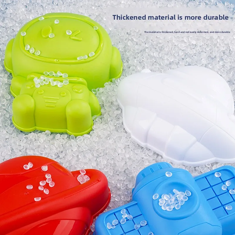 Ensemble de jouets pour creuser du sable de plage d'été, vaisseau spatial d'astronaute, boîtier de chariot, parc de plein air pour enfants, jouets de sable