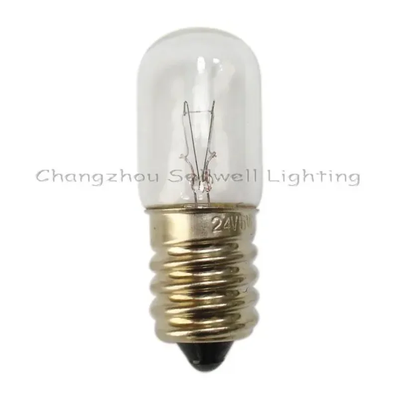 

2024 E14 T16x45mm 24v 5w Miniature Lamp Bulbs Lighting A162 Sellwell lighting factory