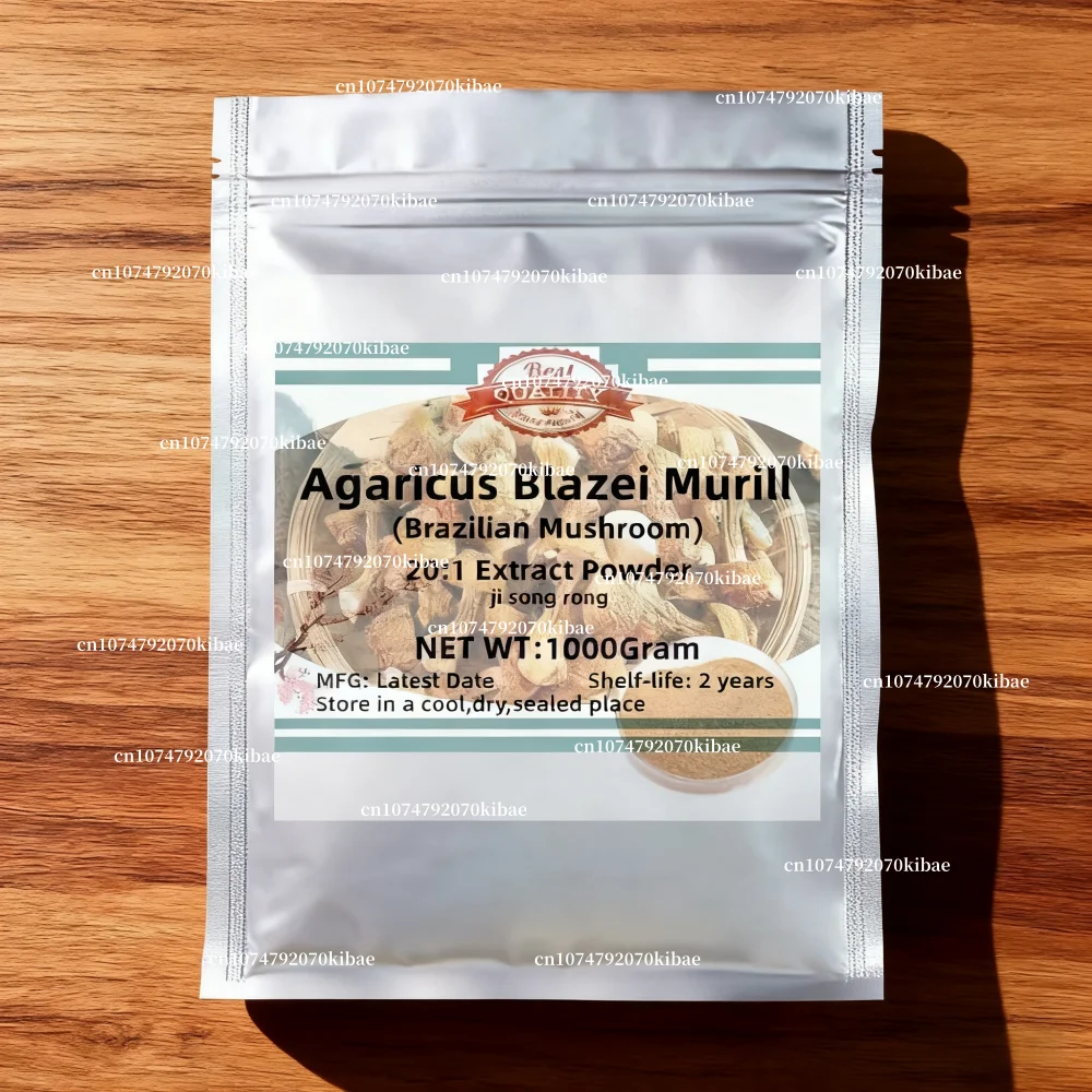 Индивидуальная заводская упаковка чистого натурального экстракта гриба Agaricus bisporus, высокое содержание 20:1.