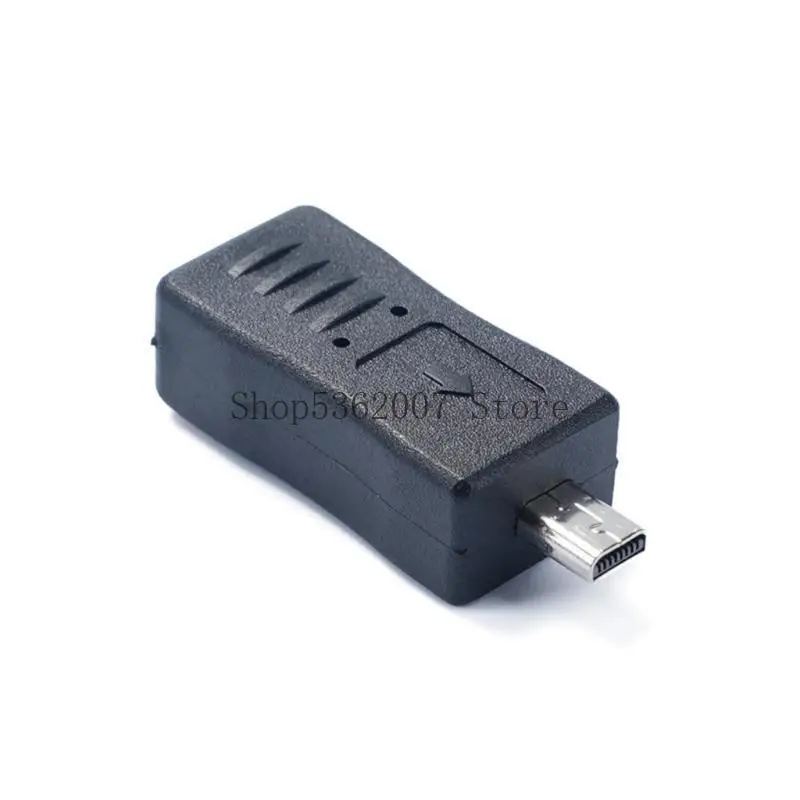 USB 5pin إلى Mini B 8pin Adapter Female to Mini 8pin Male Connection Adapter يدعم نقل الرسوم للكاميرا 40JB