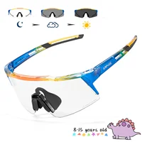 Kapvoe gafas de sol fotocromáticas para niños protección UV400 gafas deportivas para ciclismo niños niñas gafas de moda para bicicleta gafas para bicicleta