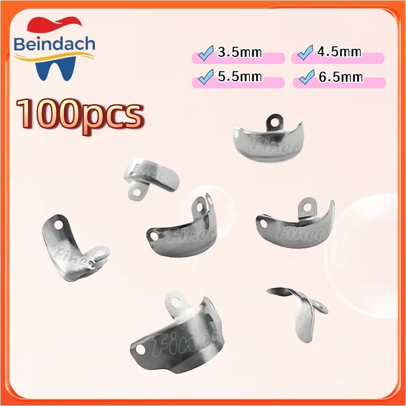 

100pcs/Box Dental Matrix Bands Dental Sectional Matrix System Matrices Dentistry Matrix Band Teeth Replacement Dentist Tools