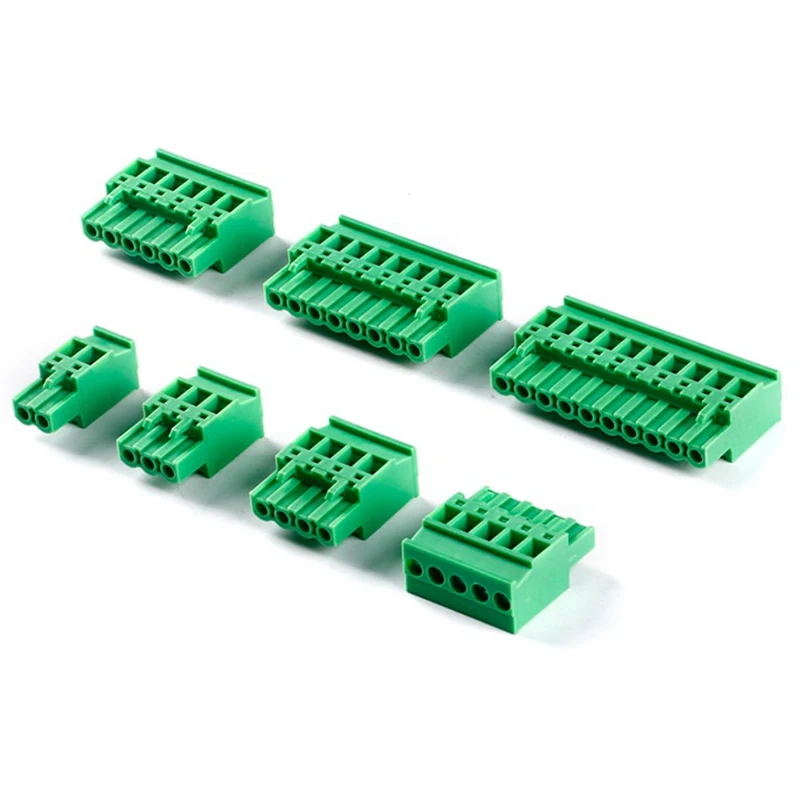 10PCS KF2EDGKA-5.08-2P/3P/4P/5P/6P/8P/10P Plug-In Connector Terminal Block Plug 300V 10A 5.08mm Pitch 5.08-2P