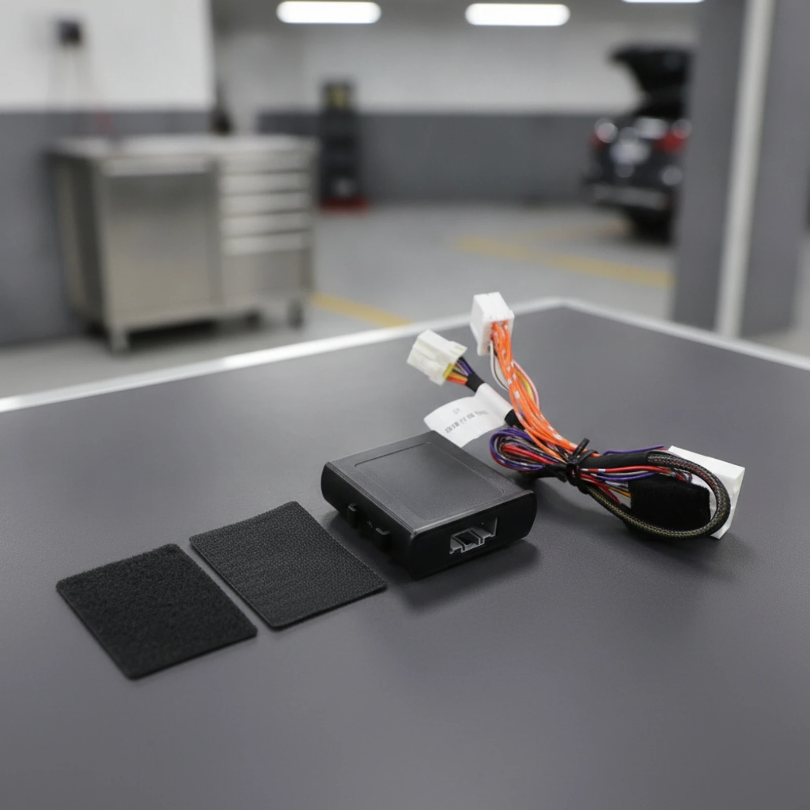 window-lift-controller-with-wiring-harness-automatic-window-roll-up-module-mirror-folding-module-single-action