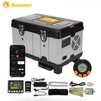 Sunster TB10pro 8KW Diesel Air heater 12V/24V/110-240V with high-altitude &ventilation mode&CO&35DB For Car RV portable Heater