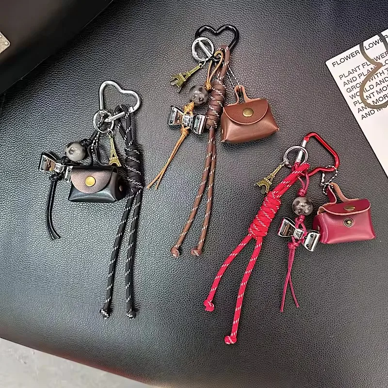 Ins Creative Sweet Cool Style Fashion Bag Hanging Decoration Phone Case Pendant Keychain Decoration Hanging Chain