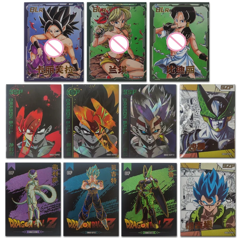 Card Nest Dragon Ball Son Goku Bulma Broli Caulifla Burdock Videl Ssp Blr Szp Card New Game Collection Surprise Birthday Gifts