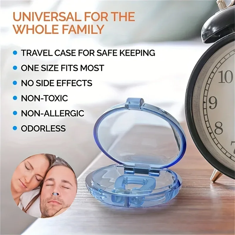 1/2/4 pces dispositivos anti ronco, solução de ronco, clipes de nariz, melhorar o ventilador do duto do sono ferramentas hvac assinaturas iptv