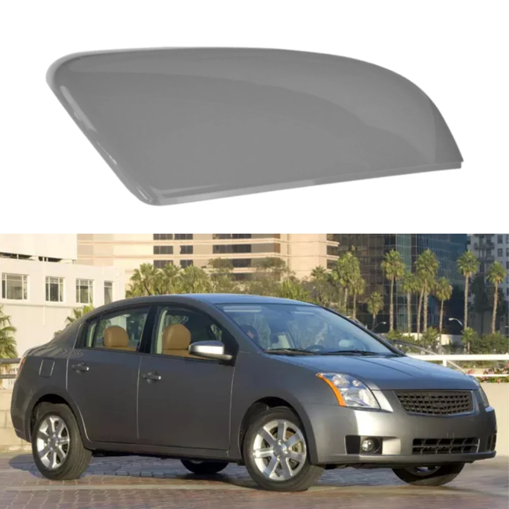 Side Rearview Mirror Cap Wing Mirror Cover Left/Right Side For Nissan Sentra 2007 2008 2009 2010 2011 2012 96302ET03E 96301ET03E