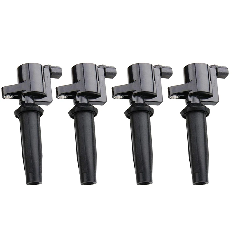 Pack of 4 Ignition Coils for - ESCAPE FOCUS - - TRIBUTE - Mercury - MARINER - 2.0 2.3 DOHC Fits FD505 DG501 DG504 DG541 DG507